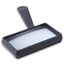Royal Brands 4 LED Magnifying Glass, Hand Held Magnifier 4X/30X with 108 mm and 25 mm Lenses (3X Magnification)
