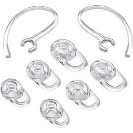 D & K Exclusives Earbuds Eargel Earhooks Replacement Earbuds Ear-Tips and Earhook 2 Small 2 Medium 2 Large and 2 Earhook