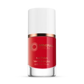 Mineral Fusion Nail Polish, Bright Red, Fast 'N Fabulous Fast ‘n Fabulous 0.33 Fl Oz (Pack of 1)