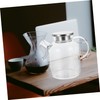 Ciieeo Transparent Glass Water Pitcher Kitchen Juice Pot with Ergonomic