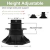 10 Pack Adjustable Plastic Pedestal Paver,Floor Slate Support Floor Lift,Deck
