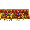 Guirnalda de puerta multicolor Toran Bandhanwal India