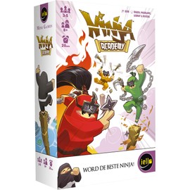Ninja Academy NL Party Game - Durchsta Samples and Strike for Your Ninja Exam - For the Whole Family - Language: Dutch
