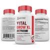 Justified Laboratories (3 Pack Vital Grow XL Extreme Pills 1600MG