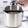 DIBTSA Coffee Knock Box, Espresso Knock Box Stainless Steel Espresso
