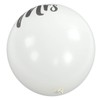 6 Pcs Balloons 36in MR MRS Letters Printed White Giant