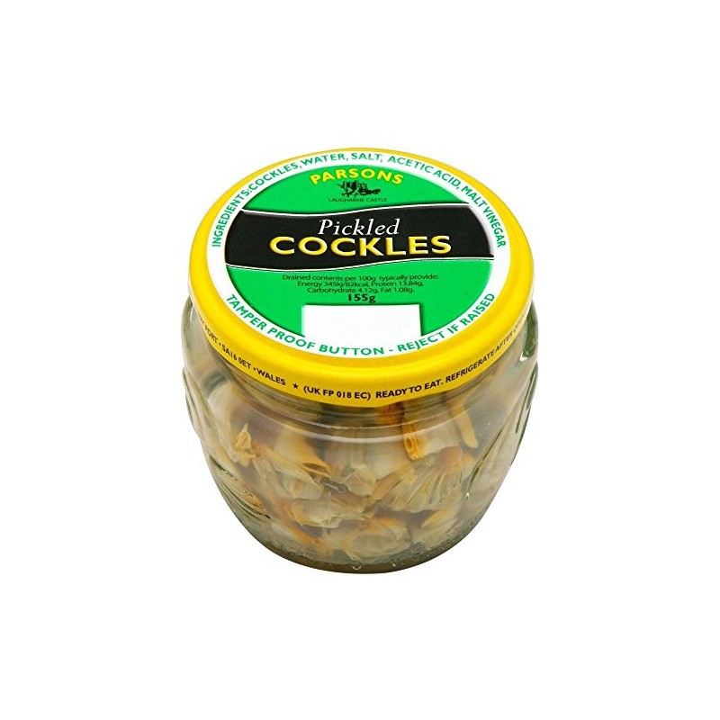 Parsons Welsh Pickled Cockles (155g) - Pack of 2