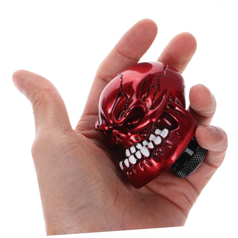 ULTECHNOVO Skull Gear Shift Knob for Manual Car Resin Knobs