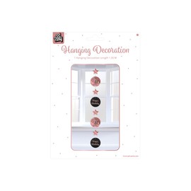 PD-Party 7024211 Hanging Decoration, Pink/Black