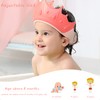 Baby Shower Cap for Kids with Bath Rinse Cup, KAMHBE