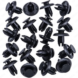 Rexka 20pcs Fender Liner Splash Shield Bumper Cover Clip Fastener Rivet for B45A-56-146A Mazda 3, 5, 6, CX-3, CX-5, CX-9 & MX-5 Miata Toyota Scion 90118-WB048