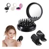 10pcs Espejos De Bolsillo Para Maquillaje Portátil Con Peine