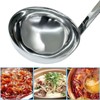 Kemcatui 1Pc 8 oz Ladle, Stainless Steel Long Handle with