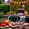 Oval Lid Thermometer Temperature Gauge Replacement for Nexgrill, Grill Master