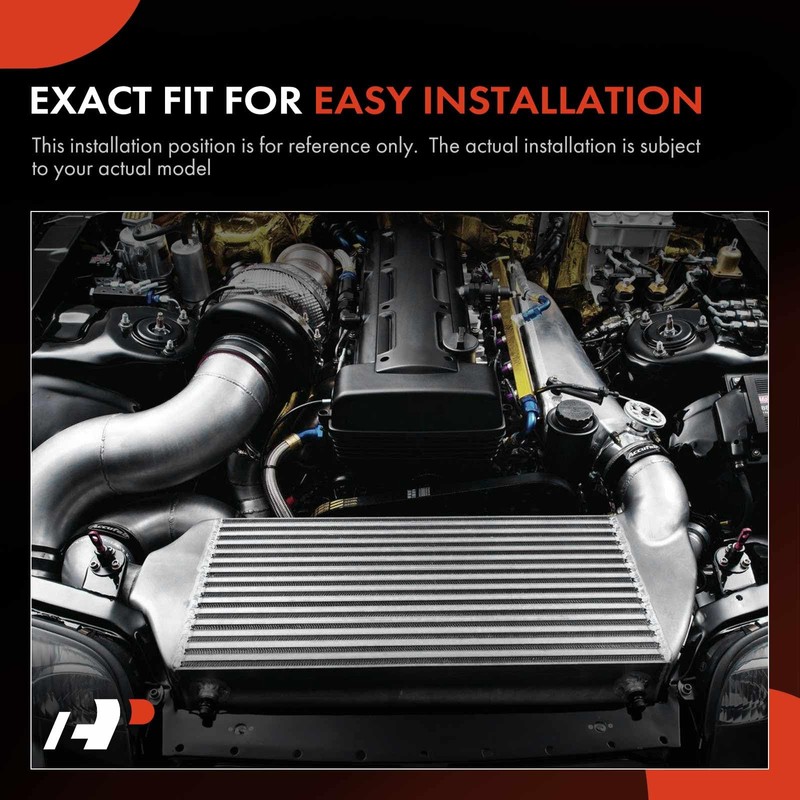A-Premium Front Turbo Intercooler Compatible with Volkswagen Beetle 1998-2005 1.8L