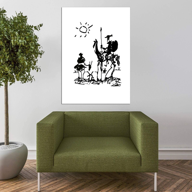 Spiffing Prints Pablo Picasso - Don Quixote - Small -