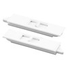 Prime-Line MP2734 Tilt Latch Pair, White Plastic Construction, Spring Loaded,