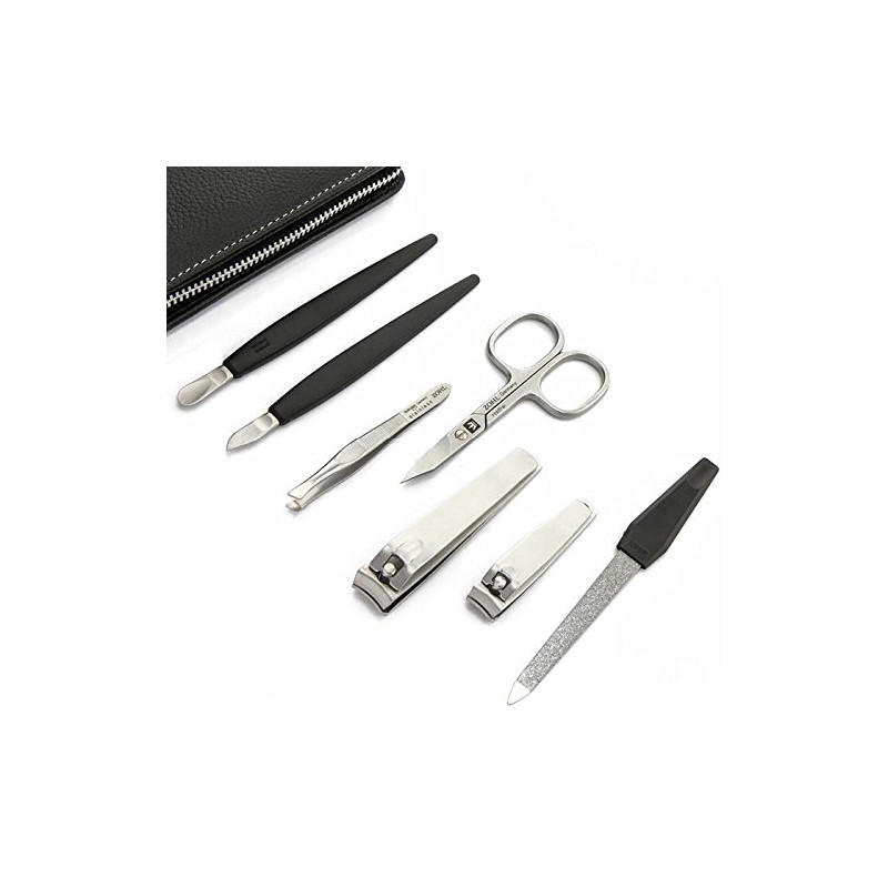 ZOHL Germany Nail Clippers Leather Set 7 Pc Manicure Set