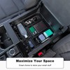 TOPINSTALL 2026 Full Size Console Organizer Compatible with 2022-2026 Toyota