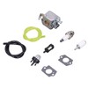 Carburetor Spark Plug Tubing Kit for Homelite UT‑10781 UT‑10926 33cc