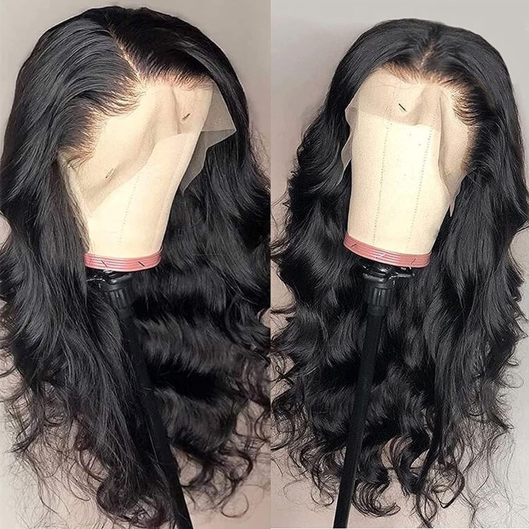 13x4 Body Wave Lace Front Wigs Human Hair 20 inch Pre Plucked Hairline Human Hair Wigs for Black Women 150% Density Pre Plucked with Baby Hair
