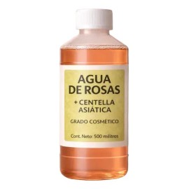 Agua De Rosas + Centella Asiática Grado Cosmetico 500ml