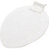 FindingKing White Leather Necklace Busts Slatwall Jewelry Display