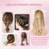 Kit 30pz Peine De Masaje Pinzas De Cabello De Peines