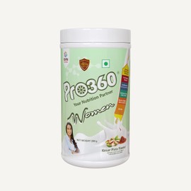 Gamium Gamium Women Protein Powder Nutritional Health Supplement with Calcium, Iron, Evening Primrose for Overall Women Wellness - 200g Pack (Kesar Pista Flavor)