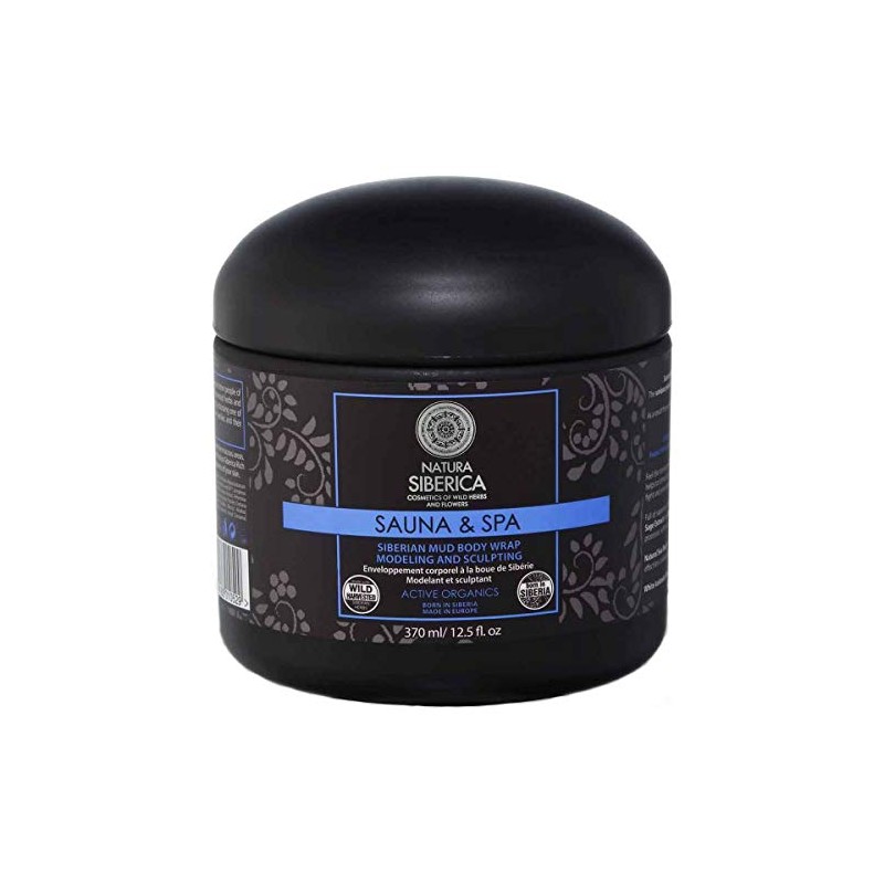 Natura Siberica Anti-Cellulite-Körperpackung mit sibirischem Schlamm, 1er Pack (1 x