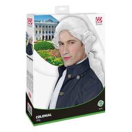 WIDMANN A6176 ? Donatien Wig, in Baroque Style, White, One Size