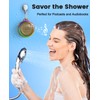 Kunodi Bluetooth Shower Speaker with IPX7 Waterproof, Dynamic Lights, Crisp