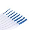8pcs Crochet Hooks Curved Soft Handle Comfortable Portable Knitting Tool