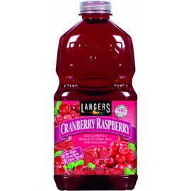 Langers Juice Cocktail, Cranberry Raspberry, 64 Fl Oz (Pack of 8)