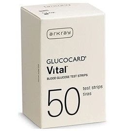 Arkray USA 760050 Glucocard Vital Test Strip, DME (Pack of50)