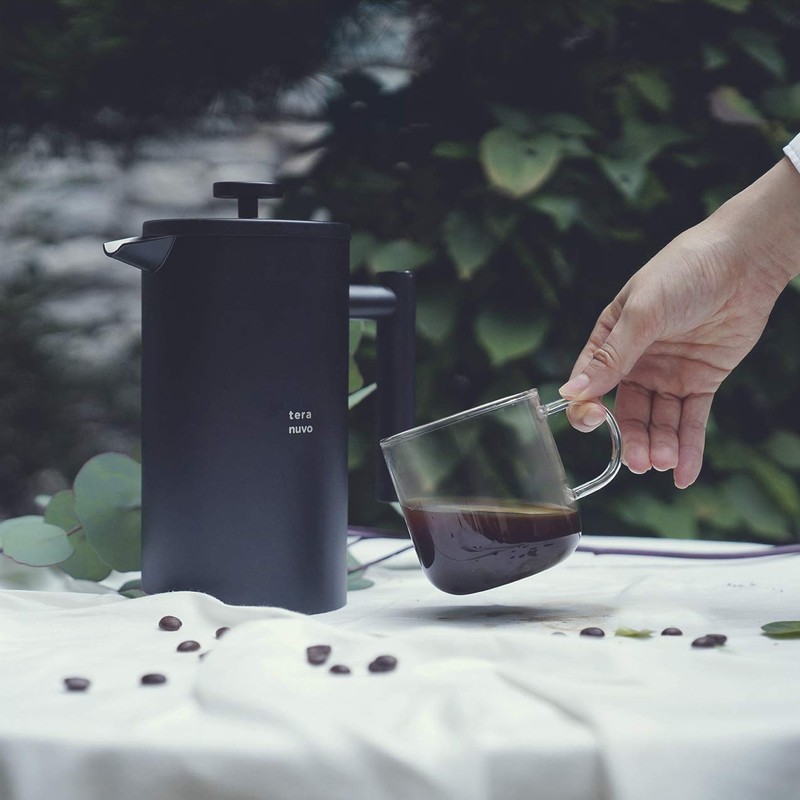 Teranuvo Stainless Steel French Press Coffee Maker - 1L /
