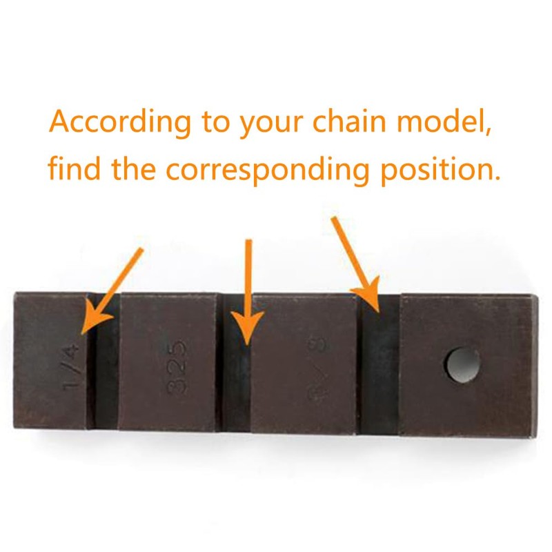 Chainsaw Chain Breaker Tool, 3Pcs Pocket Chain Saw Rivets and