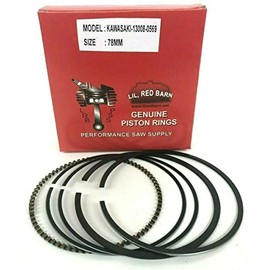 Lil Red Barn Piston Rings Compatible with Kawasaki FR651V FR730V FS730V FX651V FX730V 4 Stroke Engines Replaces Part # 13008-0569