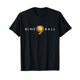 2 Sided Print 9-Ball Pool Ball Art - Original Nine T-Shirt