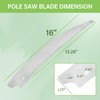 15 Inch Pole Saw Blade Replacement for Fiskars Tree Pruner,