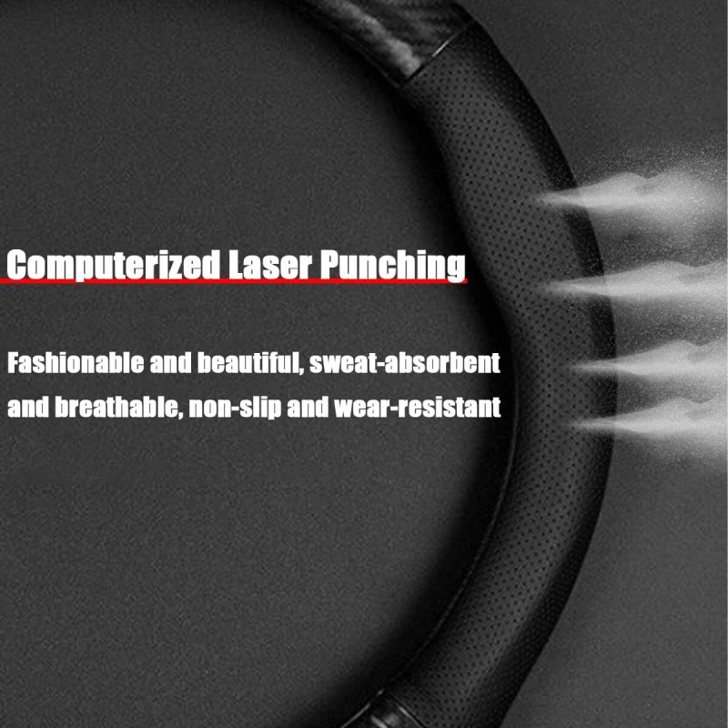 hxontheway Car Steering Wheel Cover Large-Size for Land Range Rover