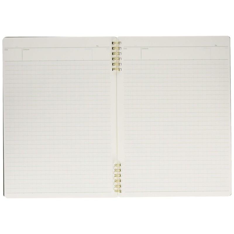 Nakabayashi Logical Prime Notebook, W Ring Notebook, B5, A Rule,