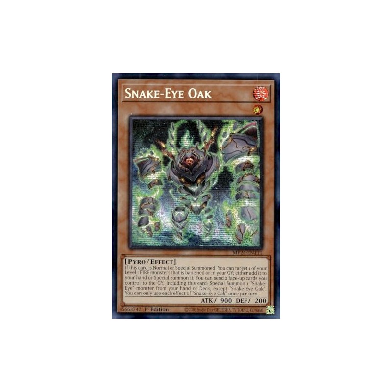 Snake-Eye Oak - MP24-EN111 - Prismatic Secret Rare - 1st