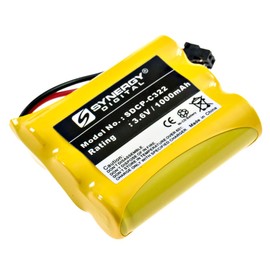 Synergy Digital Cordless Phone Battery, Works with Panasonic P-P501 Cordless Phone, (Ni-CD, 3.6V, 1000 mAh) Ultra Hi-Capacity Battery