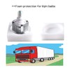 2Pack 85W Photography Light Bulb 3000-6000K Dimmable Tricolor LED Bulbs