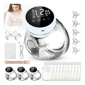 Extractor De Leche Eléctrico Manos Libres 3 Modos 12 Niveles