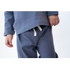 Snugabye Organic Toddler Turned-Cuff Pants (Folkstone Grey) 4T