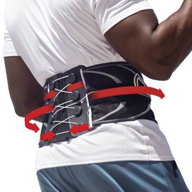 Braceapedia BakTec Universal LSO Lower Back Brace, For Lower Back Pain, Lumbar Support Belt for Men & Women, Posture Support & Back Corrector for Home or Work, Injury & Surgery Recovery, Sizes SM-XL