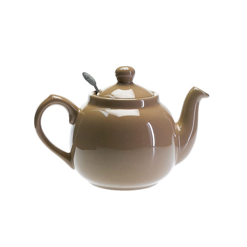 London Pottery Farmhouse Teapot Taupe 2 cup