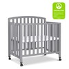 DaVinci Dylan Folding Portable 3-in-1 Convertible Mini Crib and Twin